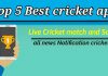 Best live cricket match app