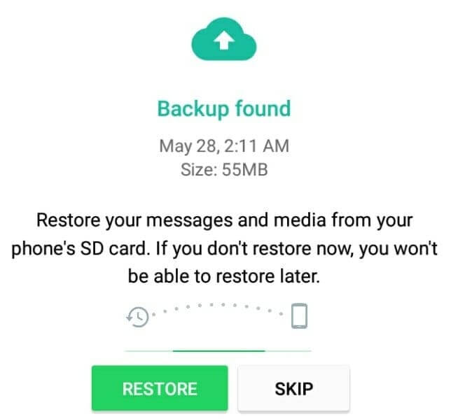 whatsapp delete message