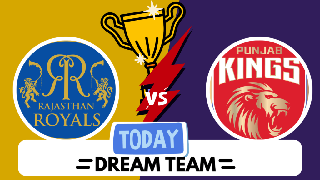 RR Vs PBKS Dream11 Prediction Team Today Pitch Report Hindi