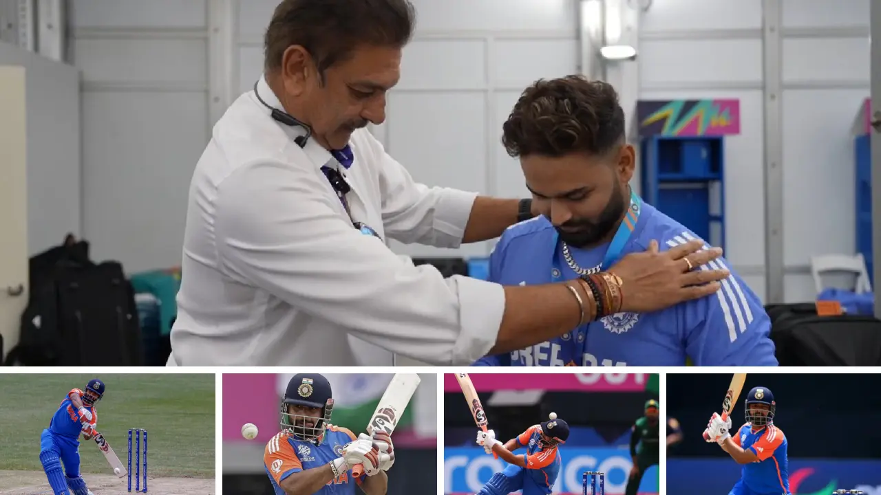 India vs Pakistan Ravi Shastri Tears Up as Rishabh Pant's Comeback Touches Hearts