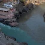 two rivers bhagirathi and alaknanda join at the place shown in the image.