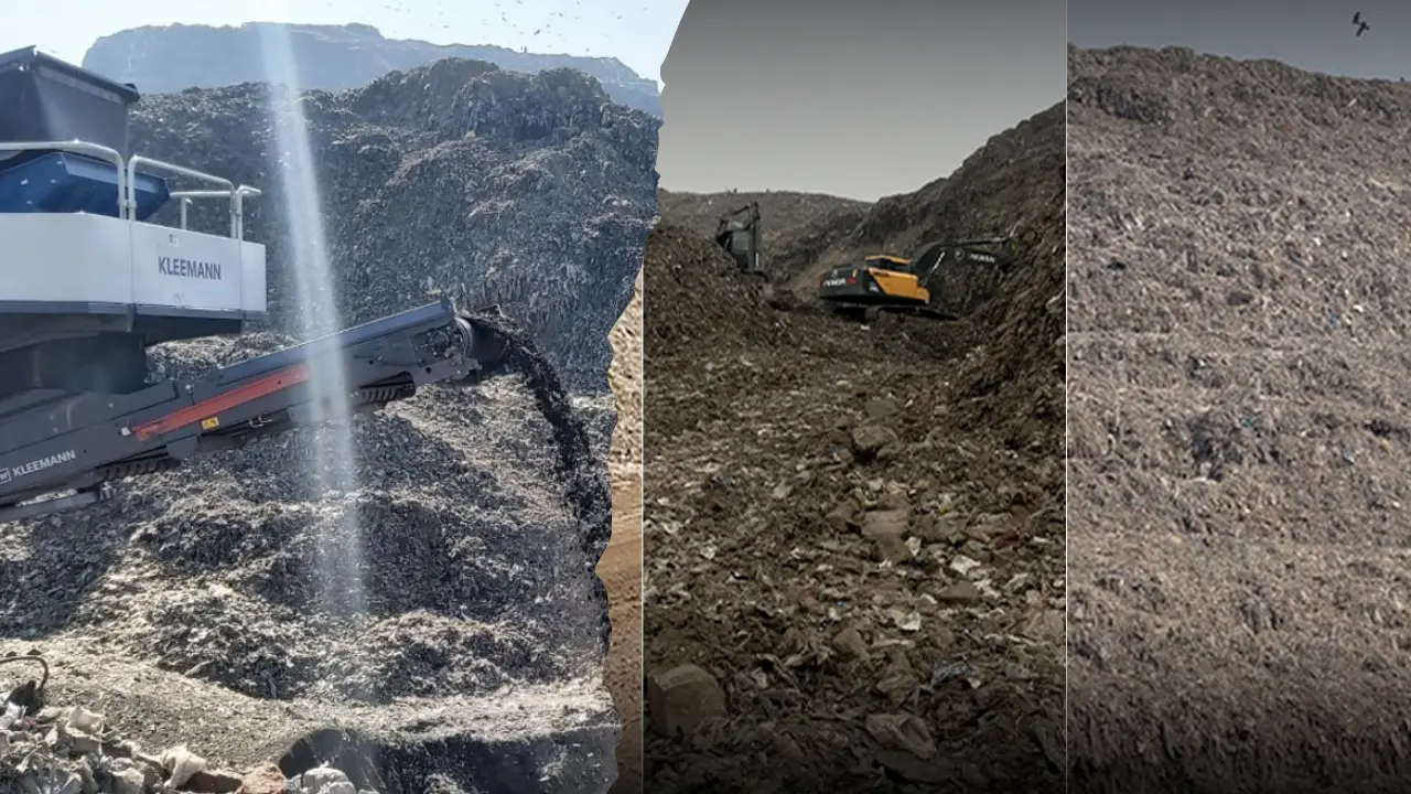 Delhi Garbage Mountain Cleanup Delhi’s Garbage Mountain Vanishes Overnight – Shocking Transformation