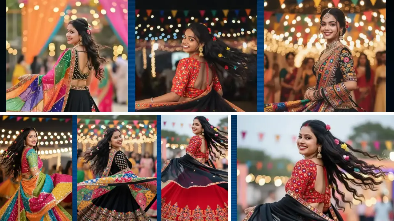 Gemini Ai Dandiya Night Photo Prompts Turn Your Normal Pics Into Viral Navratri Photo