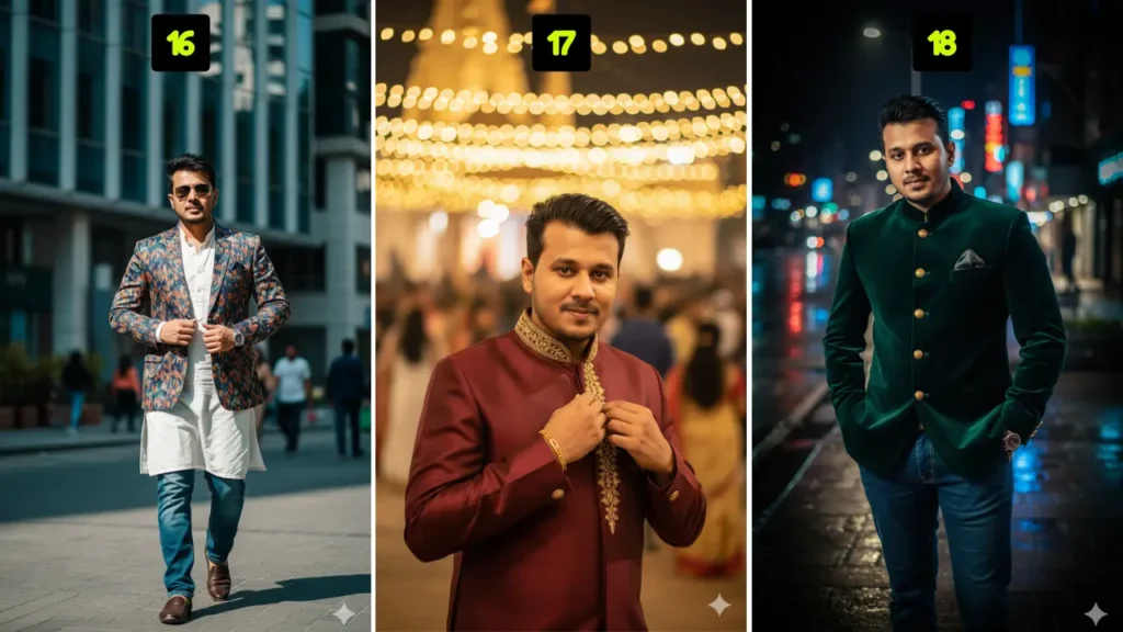Indian Outfit Prompts Boys – Turn Your Photo into Traditional Looks with Google Gemini Photo Editing