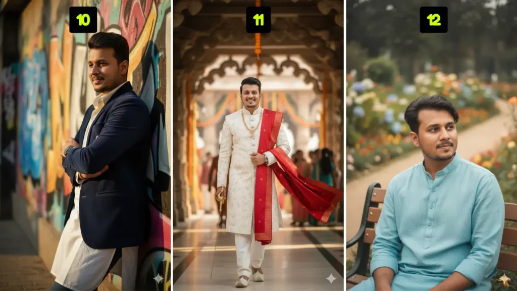 Indian Outfit Prompts for Boys Turn Your Photo into Traditional Looks Google Gemini Photo Editing ai