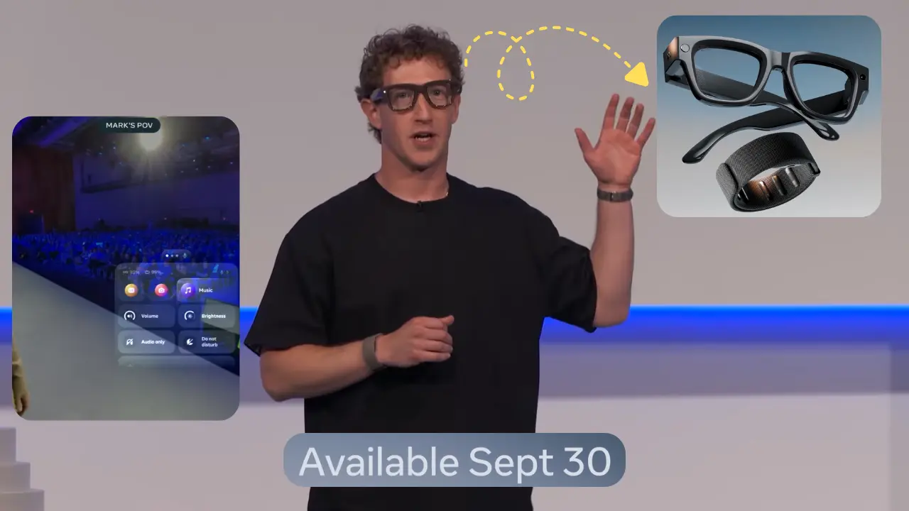 Meta New Ray-Ban Smart Glasses Most Advanced Features Iron Man-Style Technology Becomes Reality