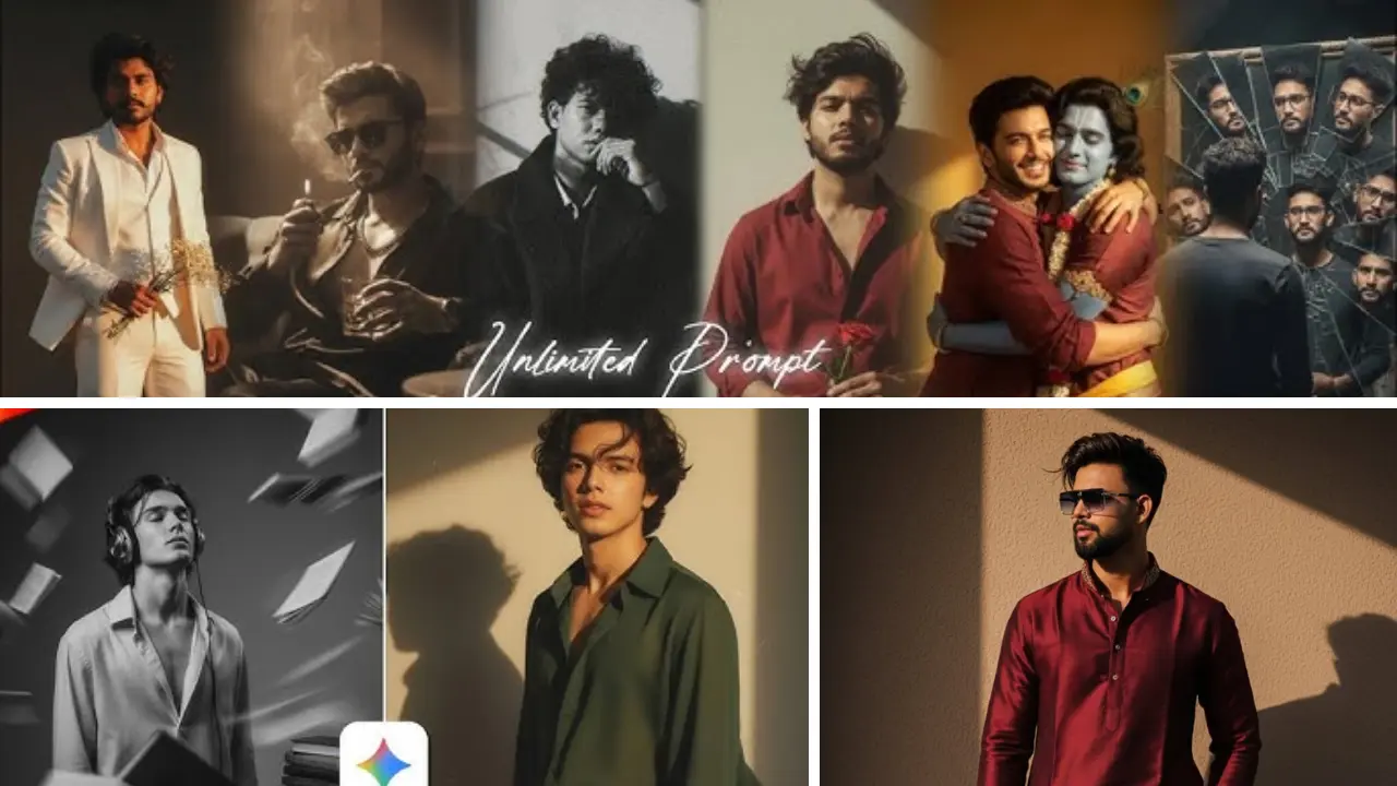 Trending Gemini Prompt Boys Aesthetic Gemini AI Edits Turn Ordinary Guys Into Movie Stars
